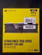 Corsair Vengeance CMH64GX5M2B6000Z40 memory module 64 GB 2 x 32 GB DDR5 6000 MHz