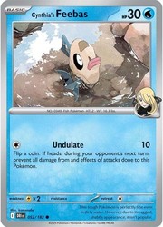 Cynthia's Feebas 052/182 Destined Rivals Common