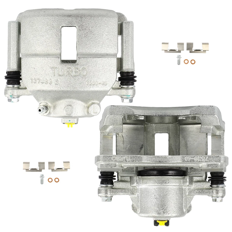 Front (2) For 2003-2009 Chrysler Pt Cruiser 2003-2005 Dodge Neon Brake Calipers - Изображение 3 из 4