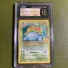 Pokemon TCG Venusaur 15/102 Pokemon 25th Celebrations Holo - CGC 10 Pristine