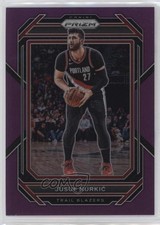 2022-23 Panini Prizm Purple Prizm 61/99 Jusuf Nurkic #63 2o0
