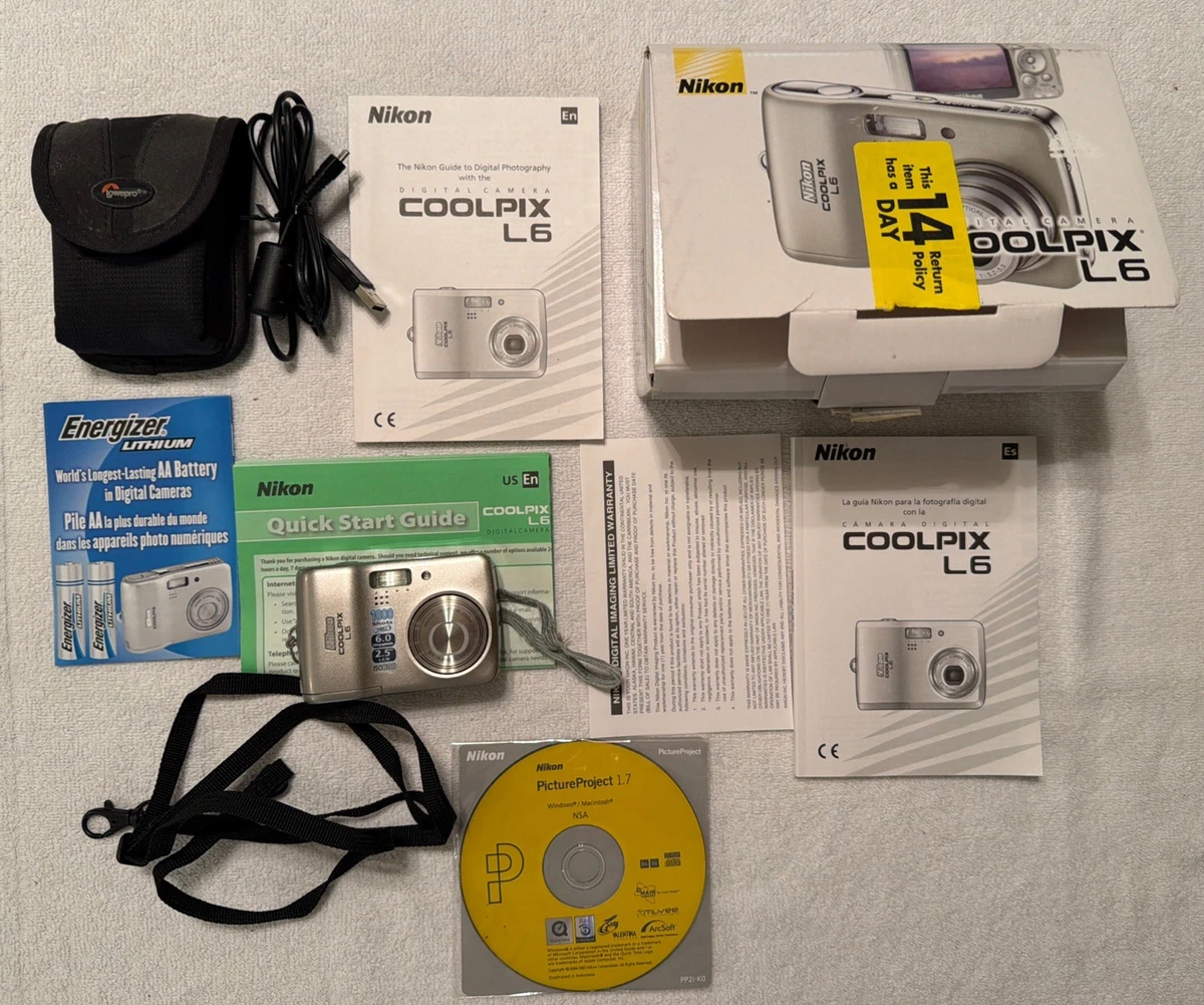 Nikon COOLPIX L6 Digital Cameras for Sale | Shop New & Used Nikon COOLPIX L6 Digital Cameras for Sale | Shop New & Used
