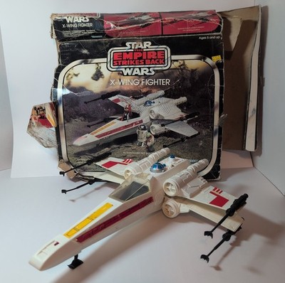 Vtg 1980 Star Wars X-Wing Fighter ESB Original In Box Complete No Repro *READ*