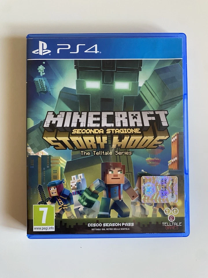 MINECRAFT STORY MODE SECONDA STAGIONE PS4 PAL ITA ITALIAN TELLTALE SERIES, foto 1 di 5