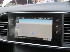 Peugeot 308 MK2 T9 2016 REF-B616 / NAVI STEUERGERÄT TOUCHSCREEN GRATIS P&P