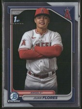 2024 Bowman Chrome #BCP-234 Juan Flores Prospects