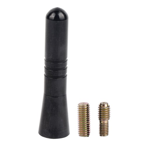 Antena samochodowa Mini Design Solidne aluminium Czarna 2 2" Mini samochód - Zdjęcie 9 z 12