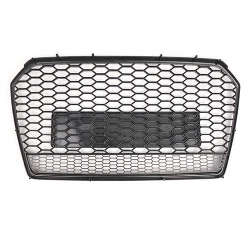 For Audi A6 C7 S6 RS6 2016 2017 2018 Grille Black Honeycomb
