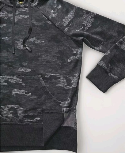Athletic Works Gray Camo Soft Hooded Pullover Sweatshirt Women's Size XS (0-2) - Picture 2 of 12