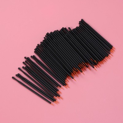  100 Stück Einweg Eyeliner Pinsel Beauty Makeup Tools Zauberstab Applikator