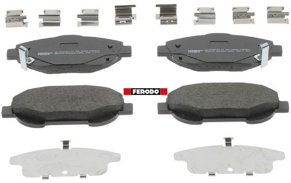 Ferodo FDB4824 Bremsbelagsatz FüR Scheibenbremse Bremsbelagsatz FüR Toyota-image