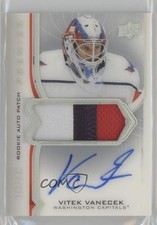 2020-21 Upper Deck Premier Acetate Rookie /149 Vitek Vanecek Patch Auto