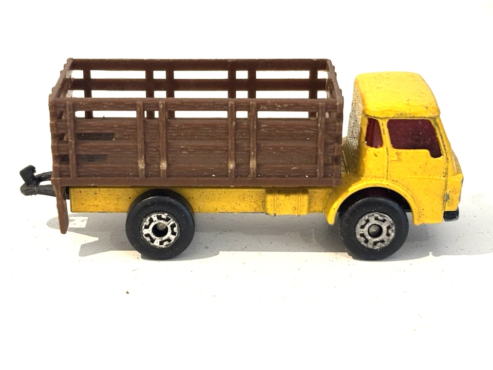 Camión de ganado Matchbox Superfast No.71 1976 1,64 diecast clásico Dodge F3 Foto 3 de 4