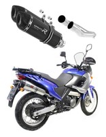Pegaso 650 1997 - 2000 Auspuff SchalldäMpfer HP1 Schwarz Dominator