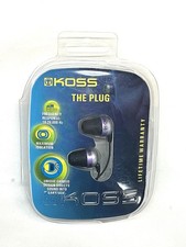 Koss 'The Plug' In-Ear Headphones Purple NOS NEW