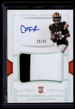 2023 Panini NT Dorian Thompson-Robinson RPA 25/25 Browns CRPA-DTR