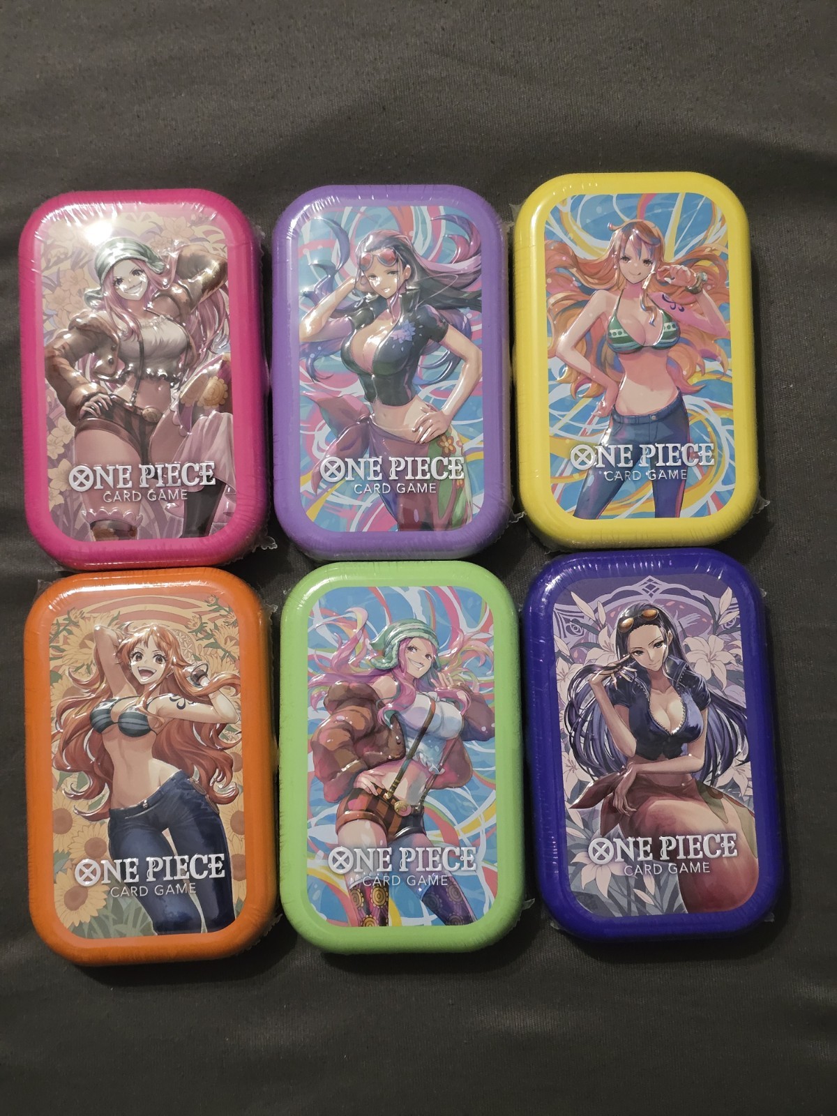 One Piece Minitin Pack Vol2 Ta-02 Asia Limited Set Of 6 Minitin Da Case