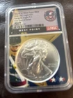 2021(W) T-1 American Silver Eagle NGC MS70  West