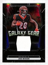 2020 Panini Obsidian Galaxy Gear Player Worn Relic 64/100 Joe Mixon #GG12 (em2)