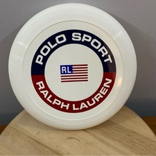 Polo Ralph Lauren Vintage 90s Frisbee Disc USA Red White Blue Polo Sport Golf