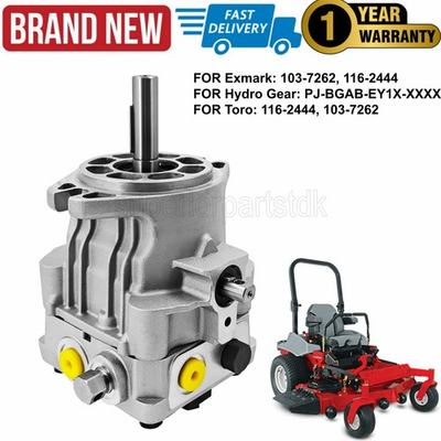 #ad HYDRO GEAR PUMP FOR TORO 103 7262116 2444 PK BGAB EY1X XXXX PJ BGAB EY1X XXXX $549.00