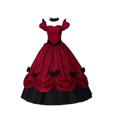's Southern Belle Dress Civil War Southern Belle Gown Gothic Victorian Rococo...