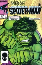 Web of Spider-Man #7 FN+ 6.5 1985 Stock Image