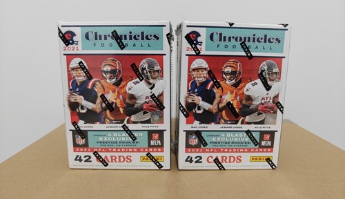 2021 Panini Chronicles NFL Football Blaster Box Lot x 2 Factory Sealed #3 - Picture 2 of 2