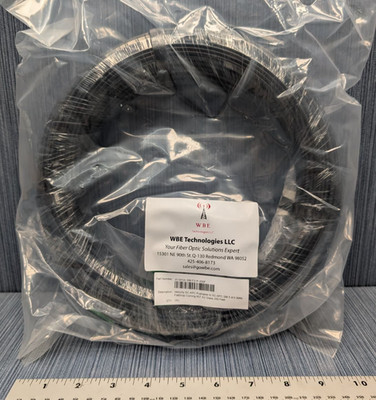 Corning ClearCurve FlatDrop SC-APC Pushable to SC-APC SM 200' 3MM
