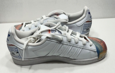 Adidas Mens Superstar Multi Logo Shoes Size 5.5 | eBay