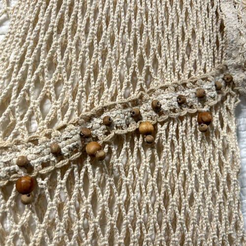 Creaciones Eve Open Knit Sweater Duster One Size Beige - Picture 5 of 8
