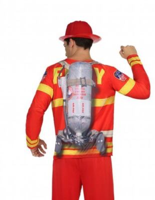 ATOSA 29761 b/PVC Feuerwehr T-Shirt Gr. 2