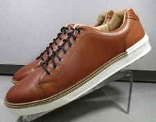 259126 MS50 MCGUFFEY MENS SHOE 8.5 M TAN LEATHER JOHNSTON&MURPHY GOLF SHOES