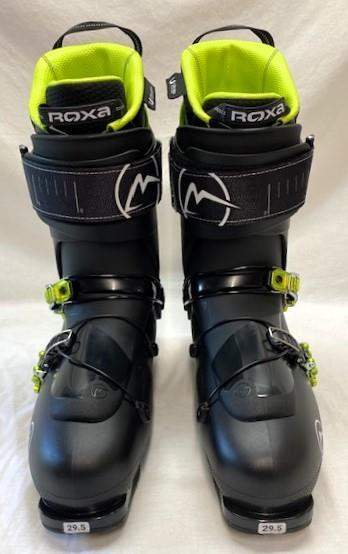 SALOMON Stivali da sci da neve Roxa R3 100 da uomo neri verdi taglia 11 5 29 5 NUOVI