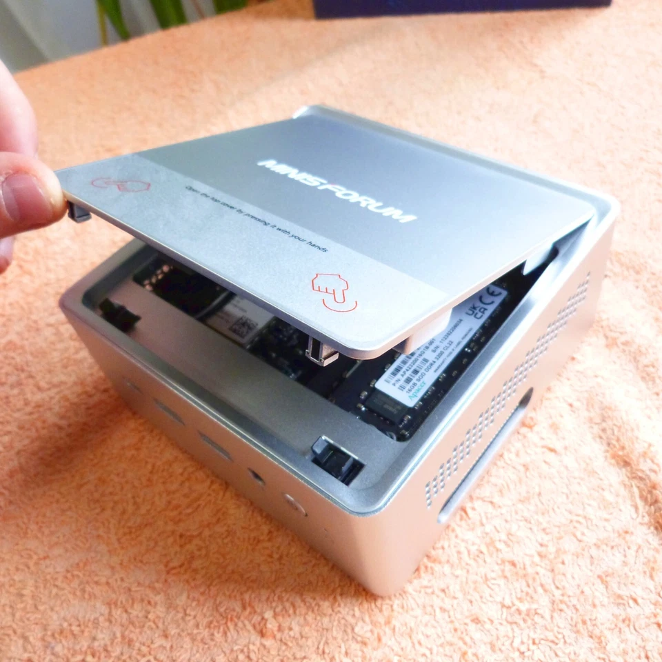 Rechner MinisForum Pro NAB6 SUB PC Mobil 32GB RAM 1TB SSD Windows 11 i7 10 CORE - Bild 3 von 4