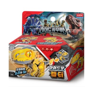 ACADEMY Armored Saurus Armoured Pot Raptor Velociraptor Dinosaur toy