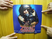Zodiac Mindwarp Poster Flat 2 Sided Tattooed Beat Messiah And The Love Reaction