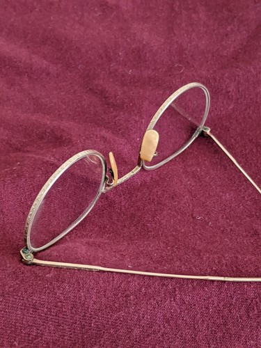 Antique Ornate Detailed AO Ful-Vue 12k Gold Filled Wrap Around Eyeglasses - Picture 14 of 15