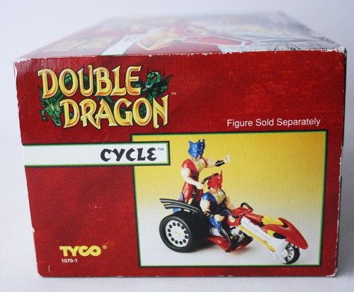 RARE VINTAGE 1993 DOUBLE DRAGON CYCLE VEHICLE TYCO NEW SEALED ! - Picture 5 of 6