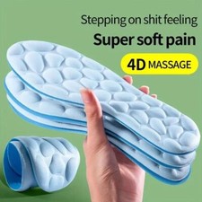US-Memory Foam Orthopaedic Massage Insoles For Shoes Men  Women Sports W2F7 US