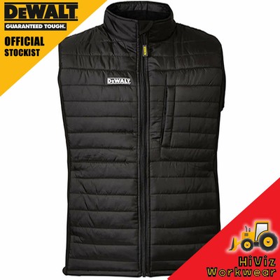 gilet dewalt padded lightweight force soft bodywarmer workwear xxl mens