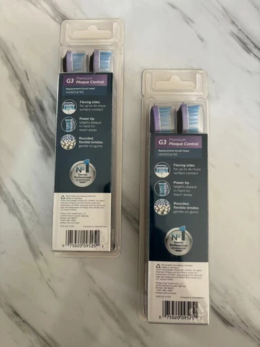 4/8er Philips Sonicare Ersatzbürsten G3 Gum Care Schwarz-Weiß Original HX9054 - Bild 15 von 27