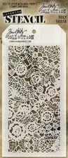 Tim Holtz Layering Stencil ~ DOILY ~ THS018 ~ Stampers Anonymous