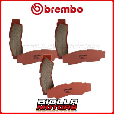 BREMBO BREMSBELAGSATZ YAMAHA WOLVERINE RMAX 4 LE 1000 2021 VORNE + HINTEN
