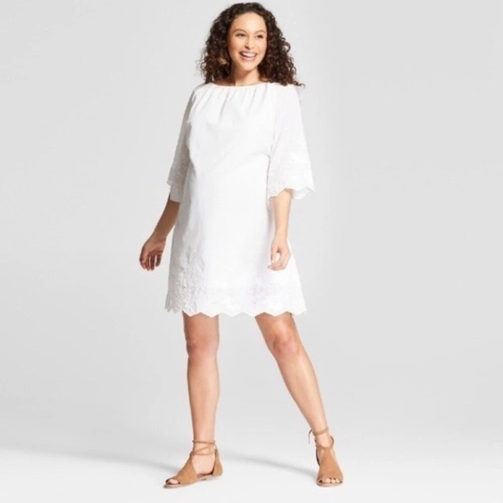 White Maternity Lace Dresses for Women for sale | eBay
