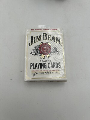 #ad #ad Jim Bean Collector Playing Cards 2001 New Sealed $10.79