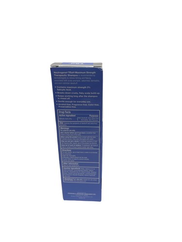 Neutrogena T/SAL THERAPEUTISCHES SHAMPOO Schuppen Psoriasis Salicylsäure 4,5 Unzen - Bild 5 von 5