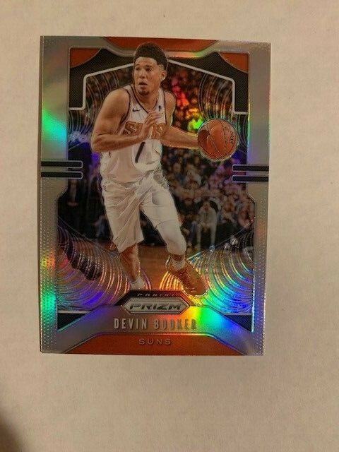 2019-20 PANINI PRIZM DEVIN BOOKER SILVER PRIZM REFRACTOR #67