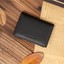 Men-039-s-Genuine-Leather-Wallet-Bifold-ID-Credit-Card-Holder-Mini-Purse-Money-Clip miniatuur 3
