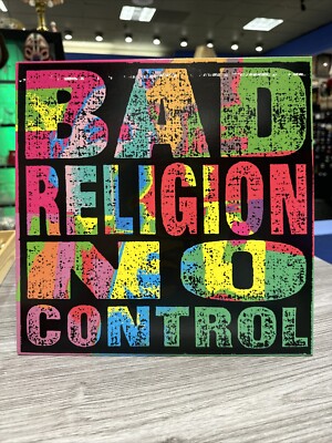 Bad Religion - No Control - Blue Translucent Color Vinyl LP 2013 Repress Epitaph
